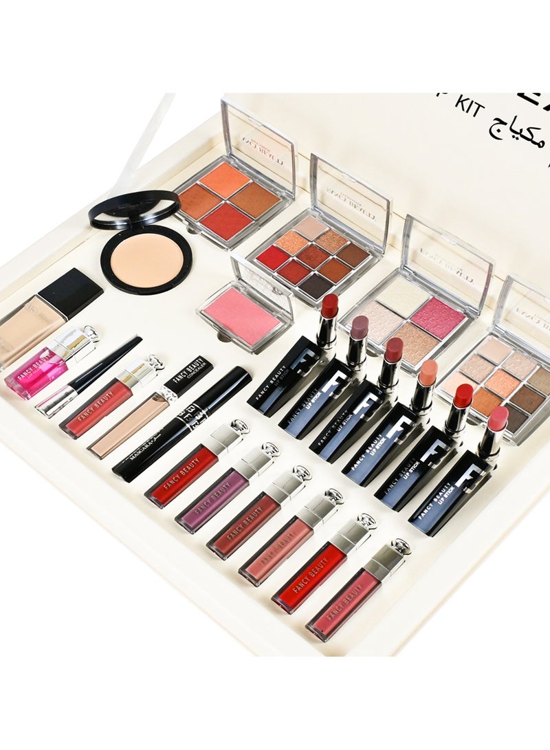 فنسي بيوتي بوكس مكياج 24قطعه فاخر - Image 1